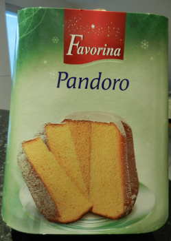 Pandoro Favorina LIdl Irlanda