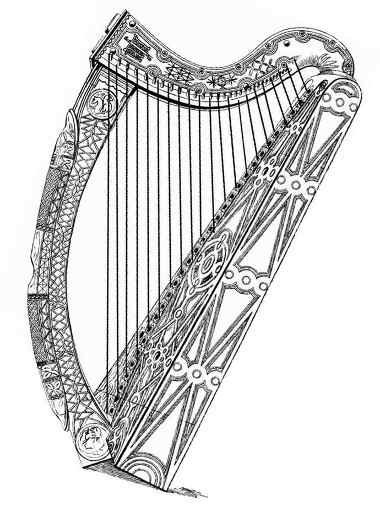 Arpa di Brian Boru Re di Irlanda