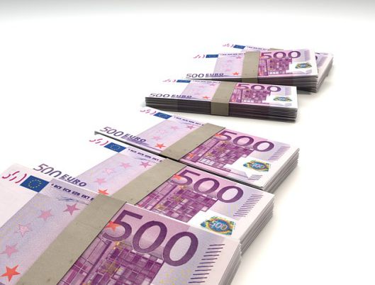 budget Irlanda: Banconote 500 Euro