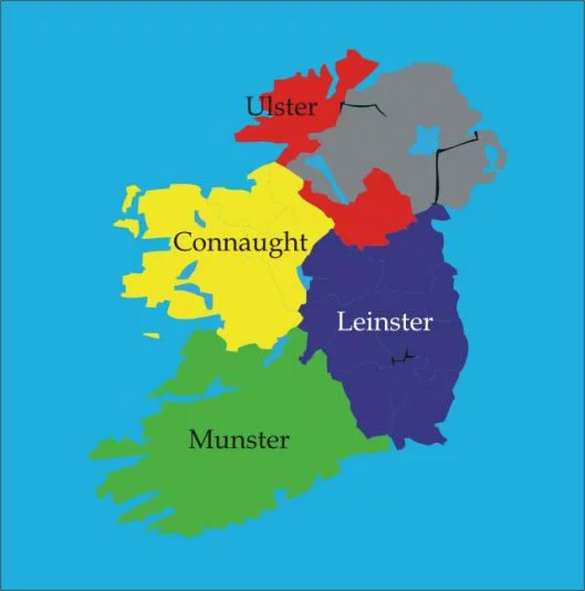 Irlanda: Regioni e contee