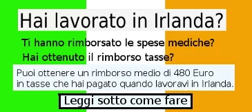 Rimborso tasse Irlanda