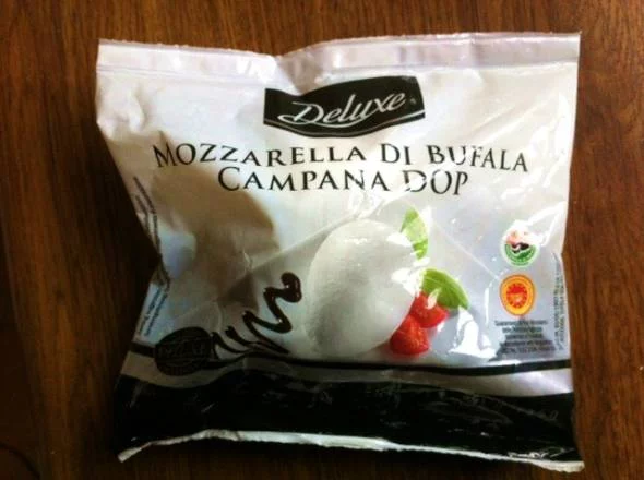 Mozzarella di Bufala Dop Campana a Lidl Dublino