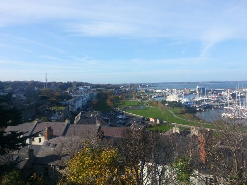 Howth in Dublin, vista dalla Martello Tower