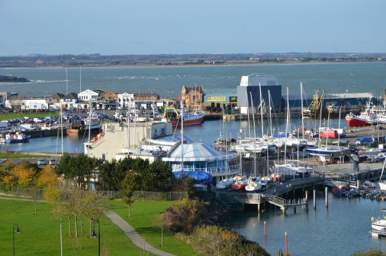 Howth villaggio pescatori Dublino