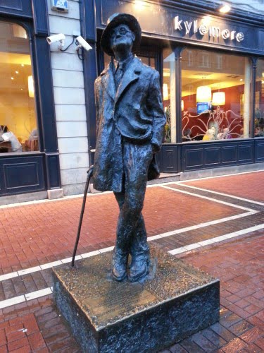 statua di James Joice a Dublino