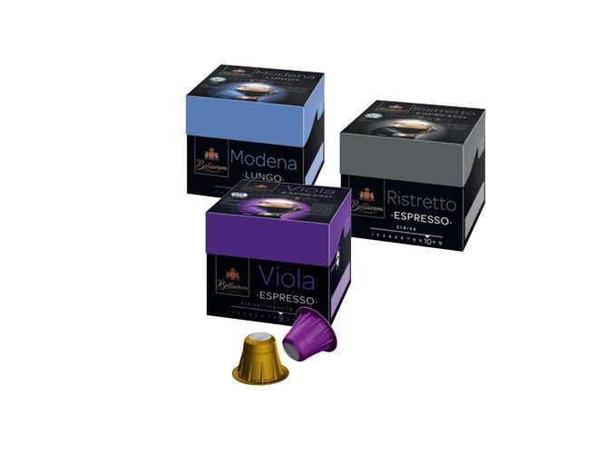 le 3 confezioni di bellarom compatibili con nespresso by Lidl