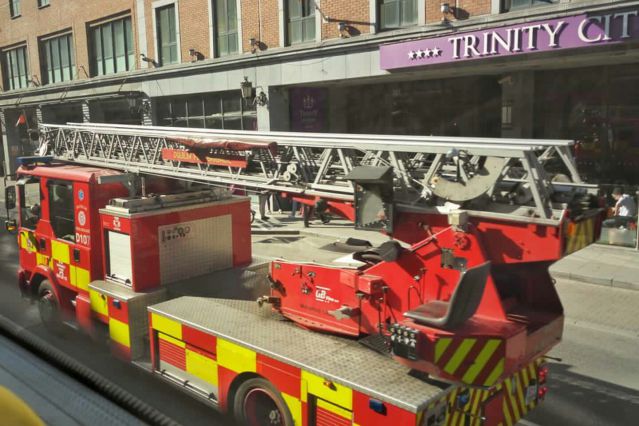 Emergenza Irlanda: Vigili del fuoco