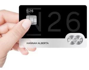 La master card di N26 la carta ricaricabile gratuita tedesca