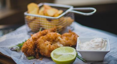 Fish and chips in Irlanda